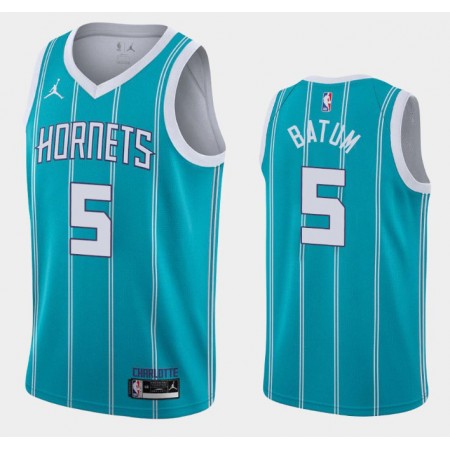 NBA Mænd Trøje Charlotte Hornets Nicolas Batum 5 2020-21 Jordan Brand Icon Edition Swingman